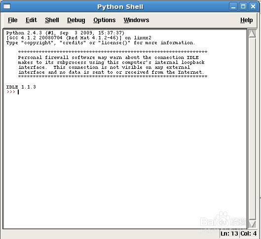 centos python idle环境安装
