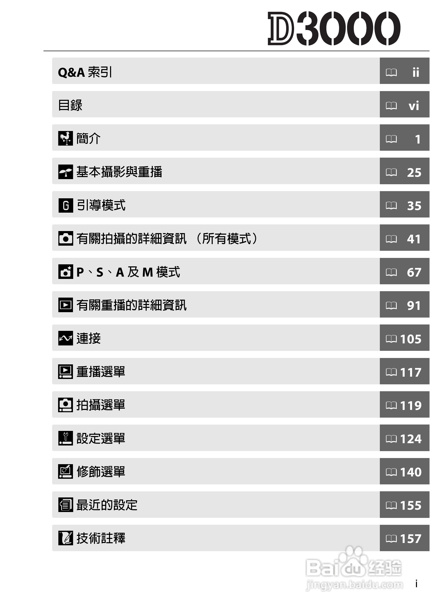 尼康D3000数码相机使用说明书:[1]