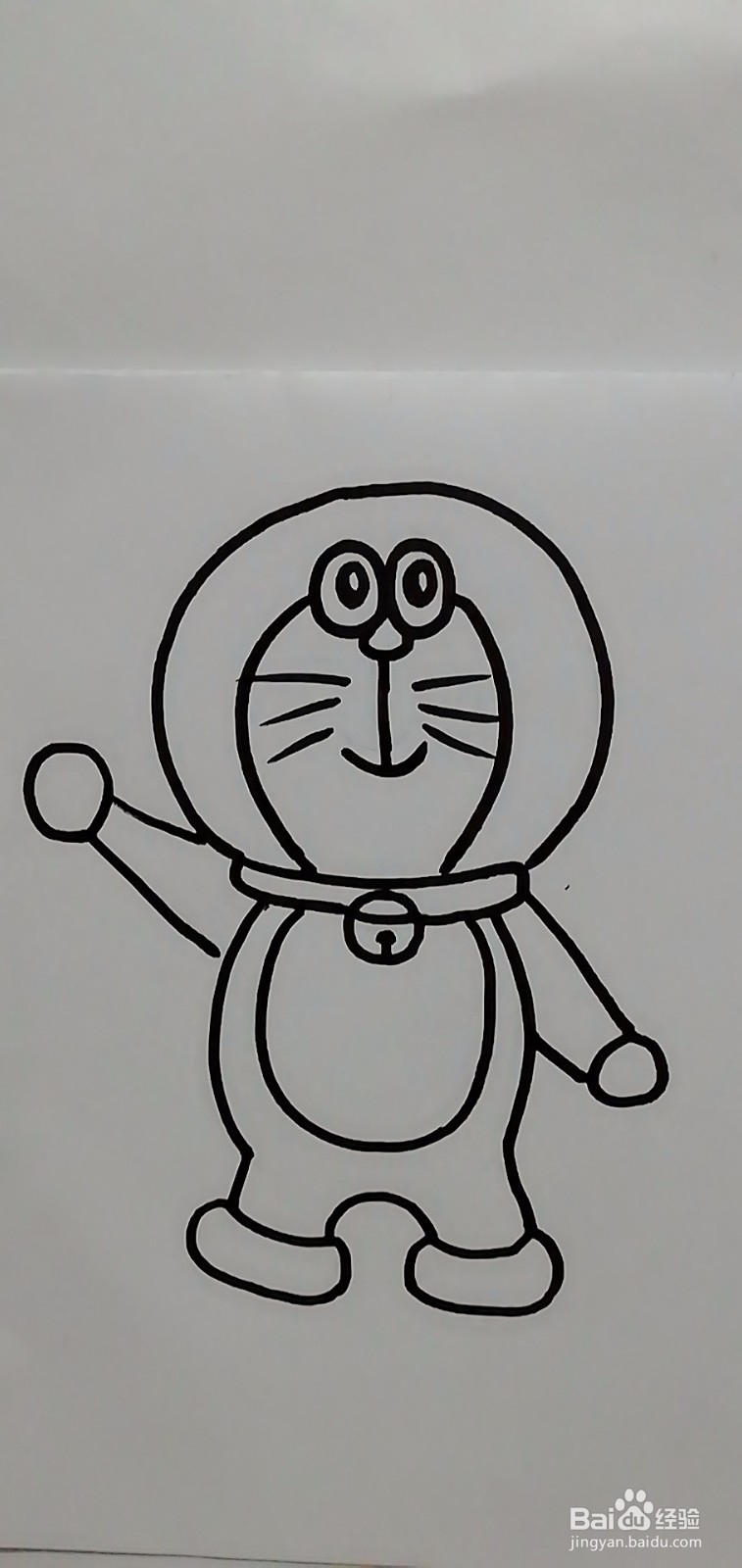 儿童简笔画教程怎么画机器猫