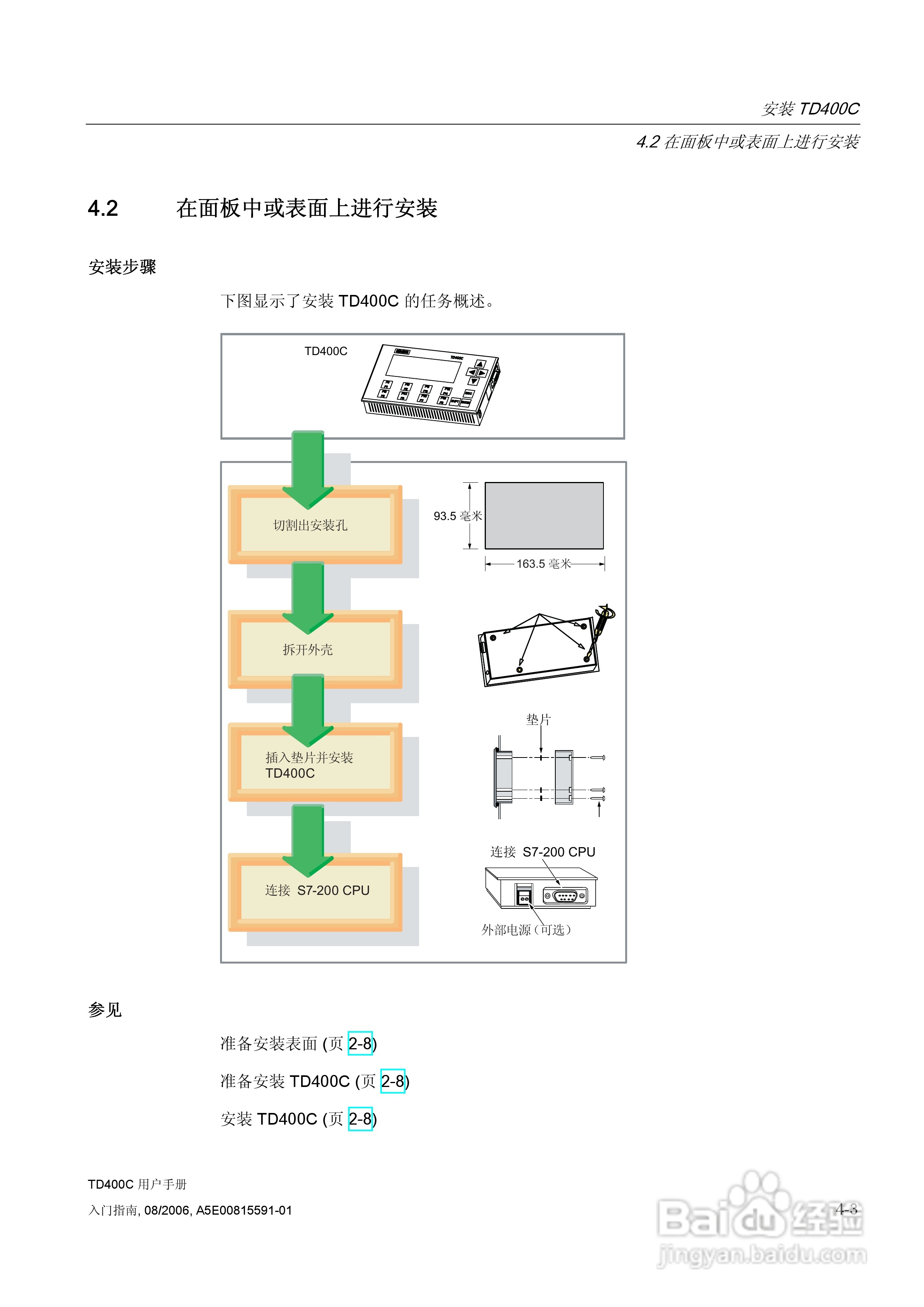 西门子 TD400C文本显示设备用户手册:[6]