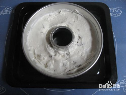 洁白纯粹的天使蛋糕