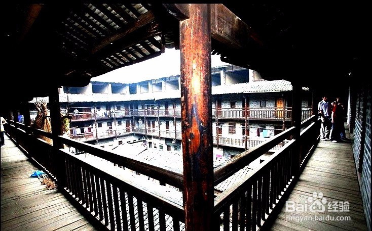 中式城堡，客家围屋--龙南县杨村燕翼围