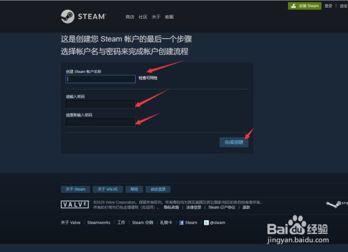 Steam最后一个步骤注册不上怎么办 百度经验 Steam最后一个步骤注册不上怎么办 百度经验