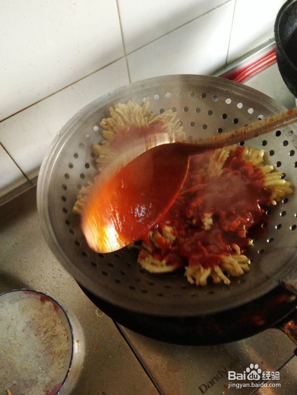 好吃到哭的菊花杏鲍菇