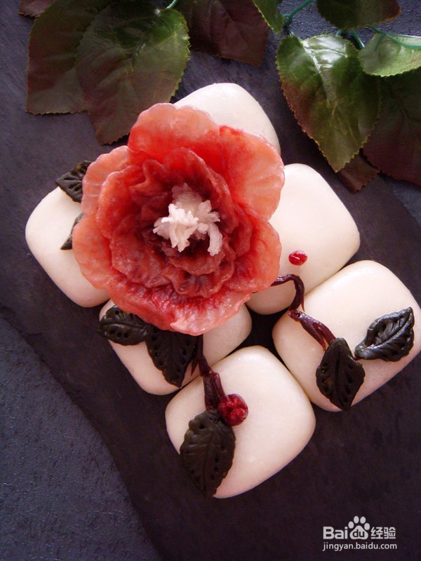 甜品之花好月圆