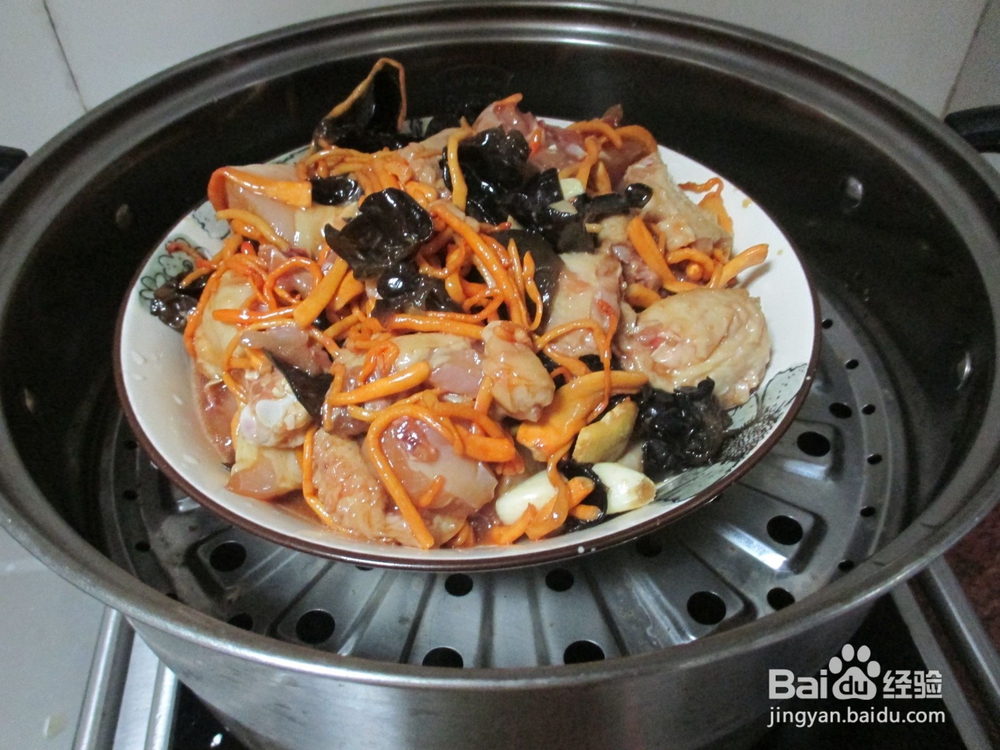 虫草花蒸鸡攻略