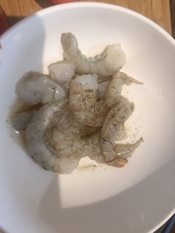 鲜虾浓香意面Fettuccine