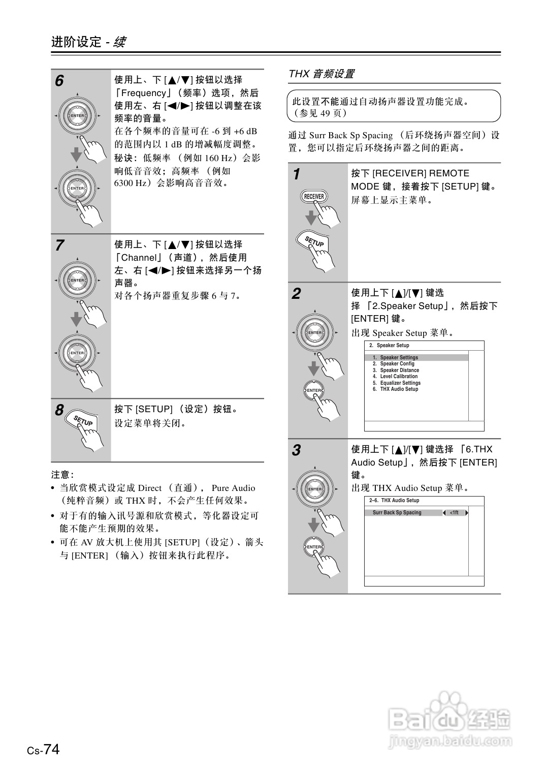 安桥AV放大机TX-SA705型使用说明书:[4]
