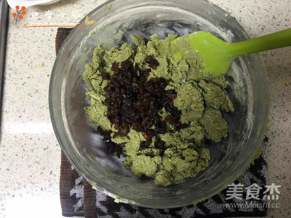 葡萄干抹茶饼干
