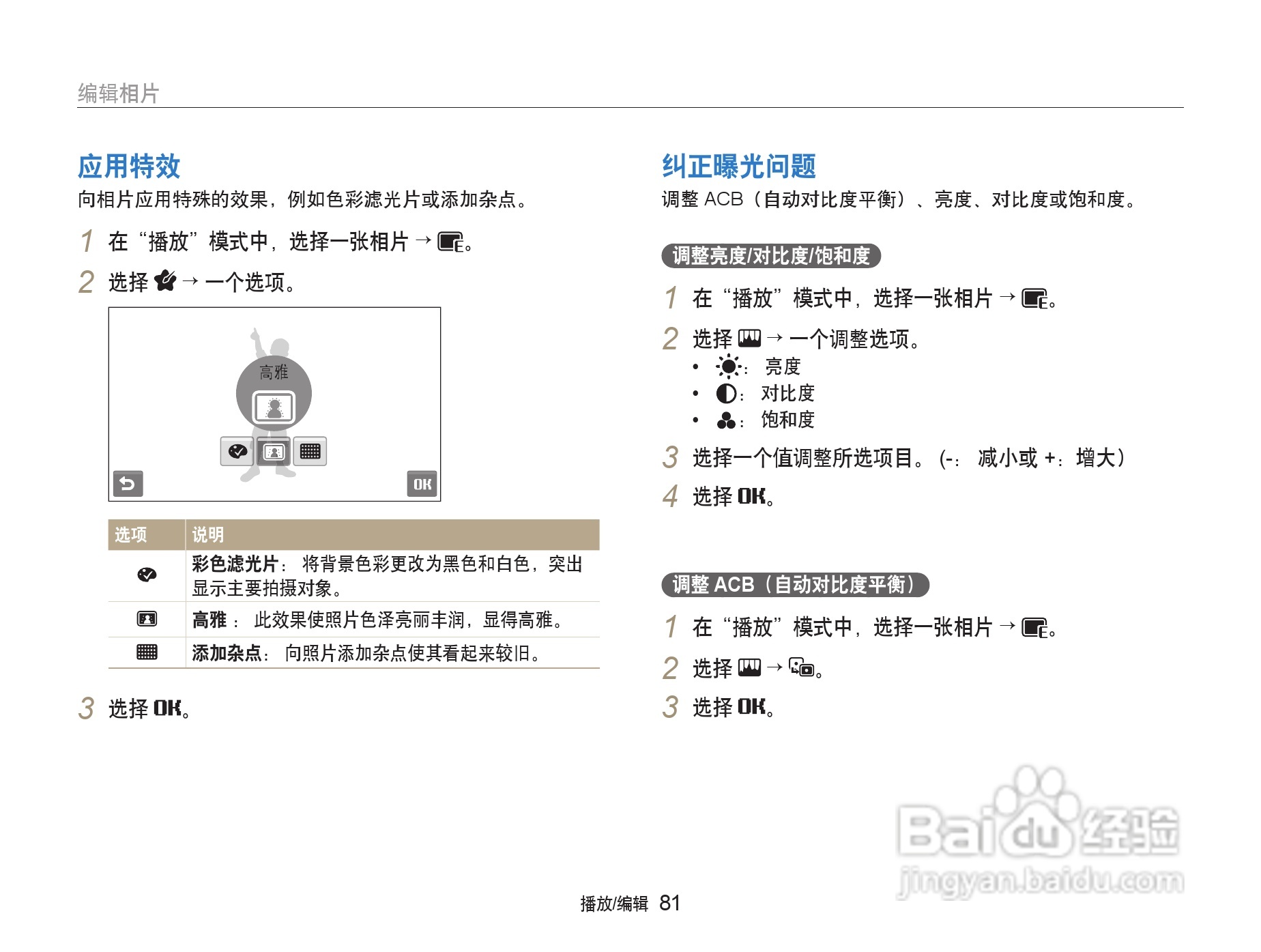 三星ST5500数码相机使用说明书:[9]