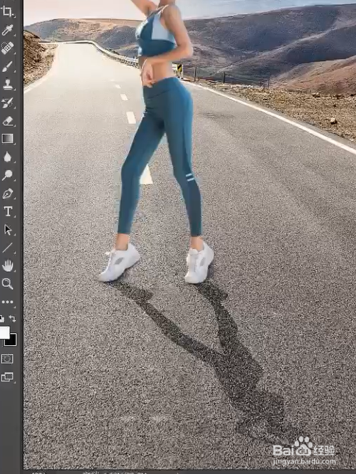 PS如何给人物加影子