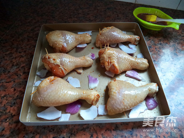 香辣烤鸡腿的做法
