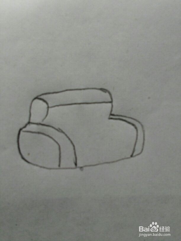 家居简笔画——沙发