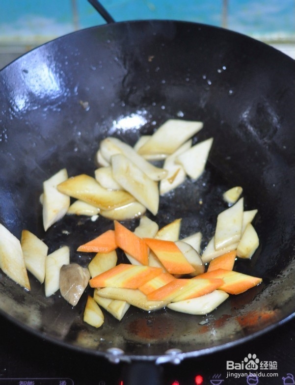 如何制作杏鲍菇熘肉片