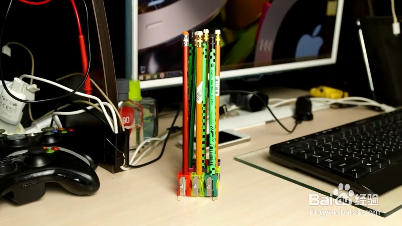 铅笔不好收纳怎么办？这个收纳方法太棒了！