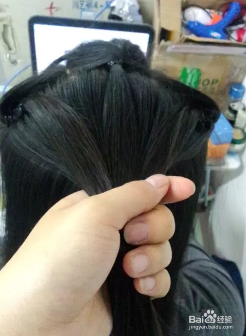 素素白浅的发型教程