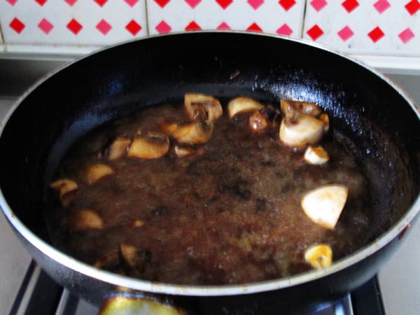 干煸蘑菇北极虾