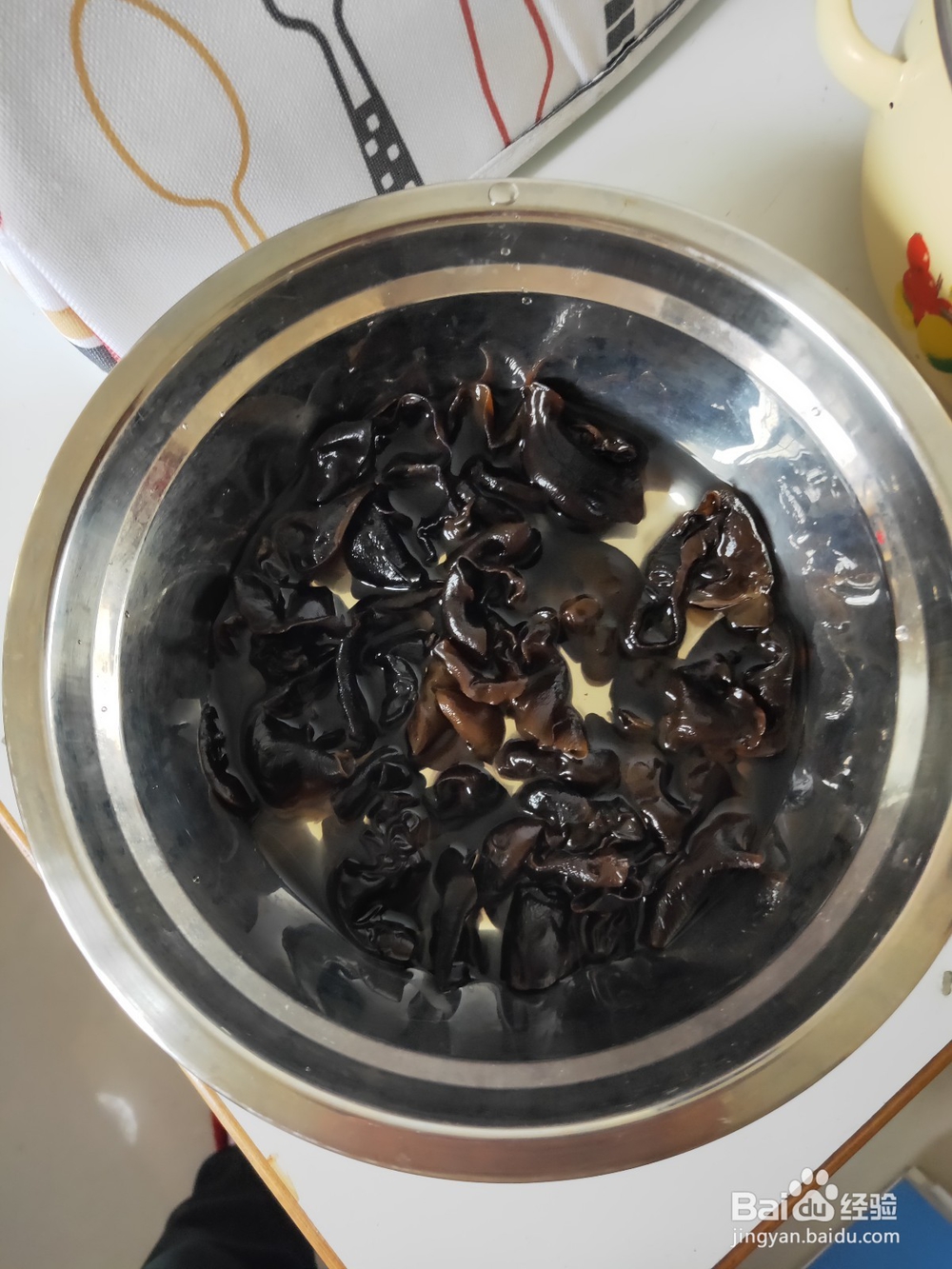 小炒山药木耳
