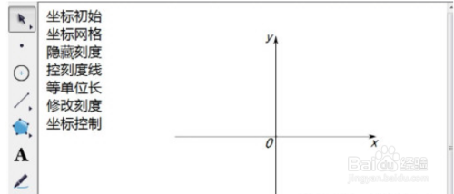 几何画板怎么画坐标系
