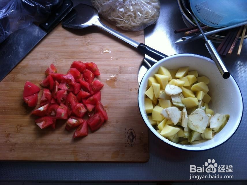 素焖面做的做法