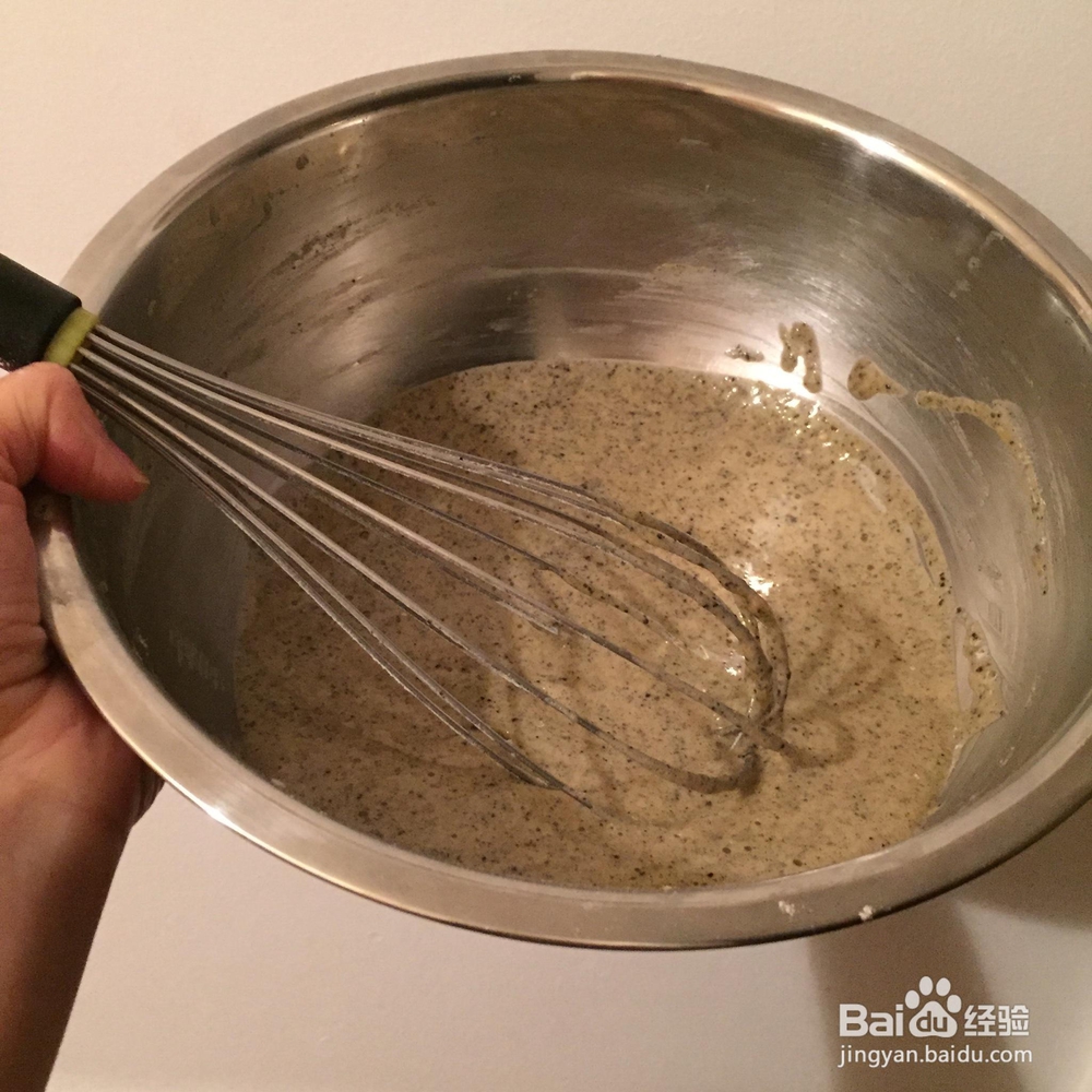 应该这样做黑芝麻戚风蛋糕卷