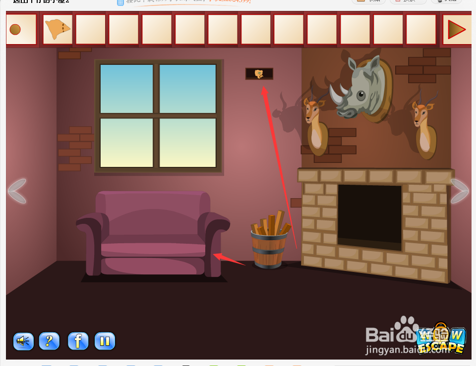 逃出牛仔的小屋2攻略