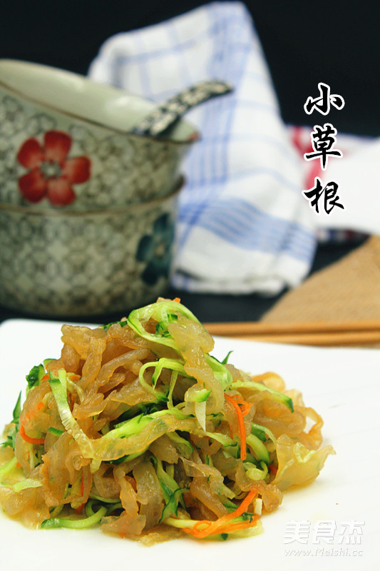 麻油海蜇丝的做法