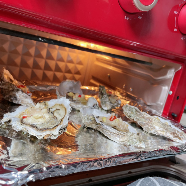 无盐蒜蓉烤生蚝