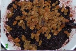 紫米葡萄面包