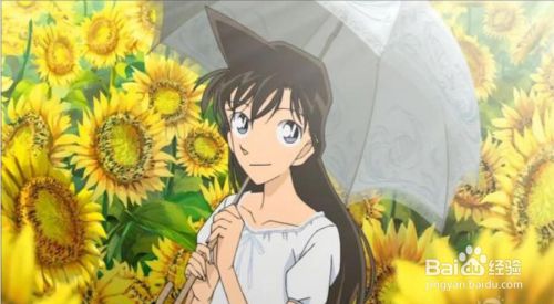 名侦探柯南 毛利兰的尖角诞生之谜 百度经验