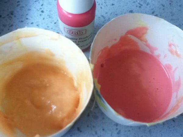 康乃馨彩绘蛋糕卷