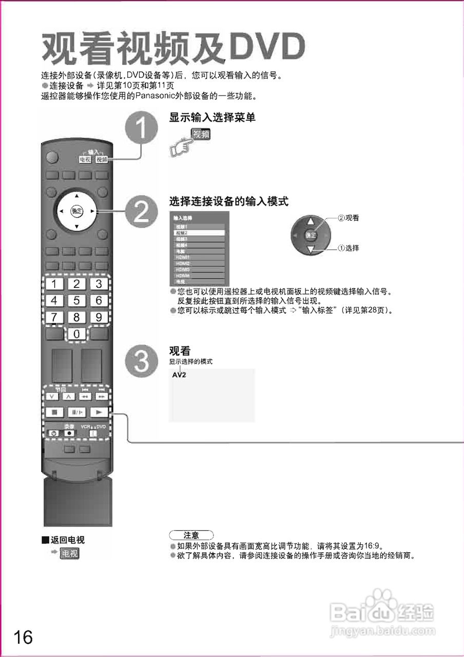 松下TH-65PZ880C等离子彩电使用说明书:[2]