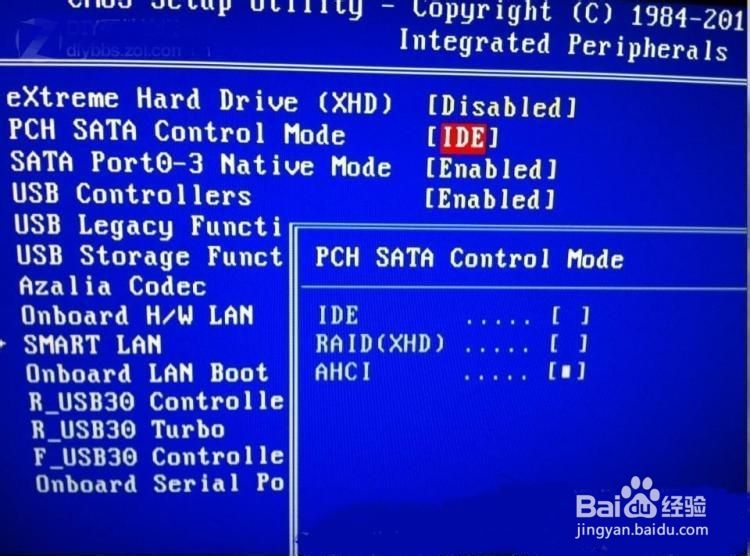 改AHCI不再蓝屏，不用改注册表，所有PC机通用