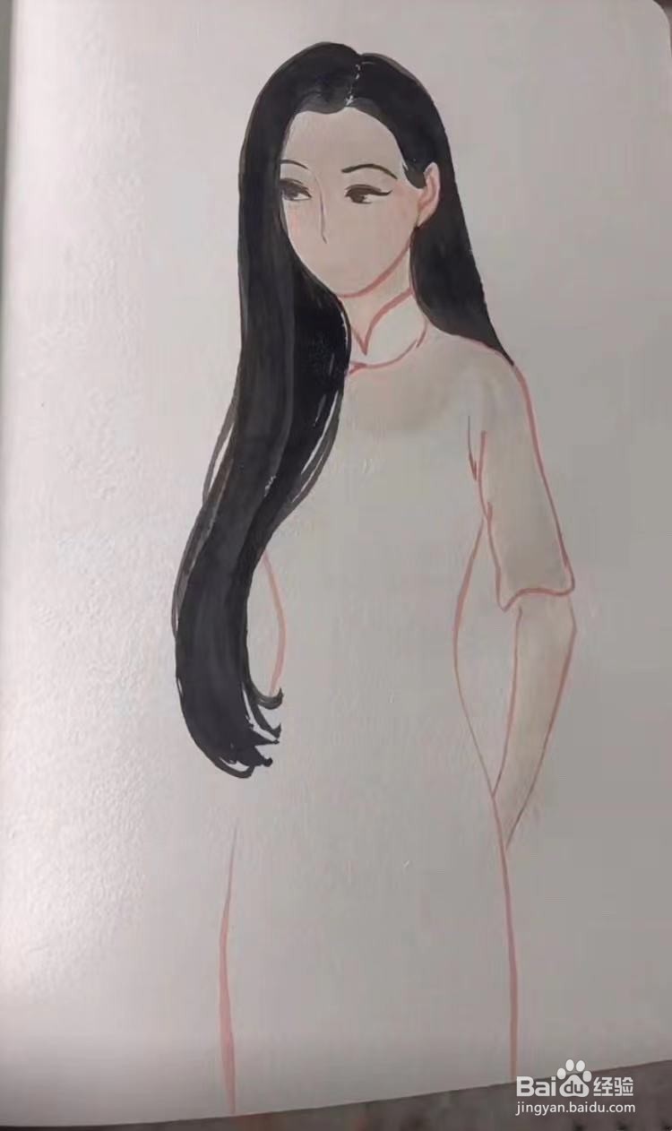 景甜的司藤怎么画