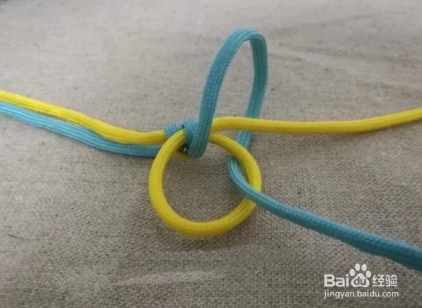 金刚结两个绳怎么编