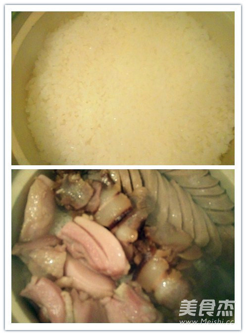 腊味煲仔的做法