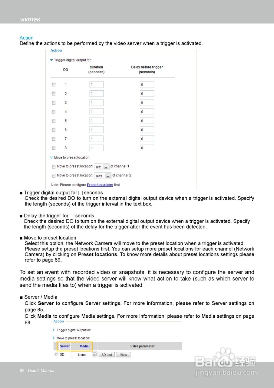 晶睿通讯H.264SD/SDHC卡机架式设计视频服务器VS8401使:[9]