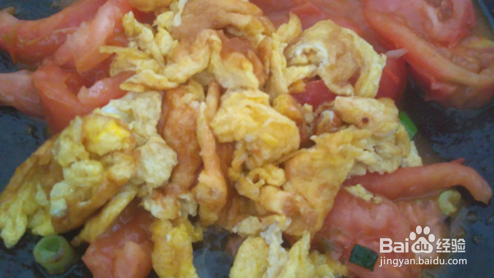 菜谱；番茄炒蛋的家常做法