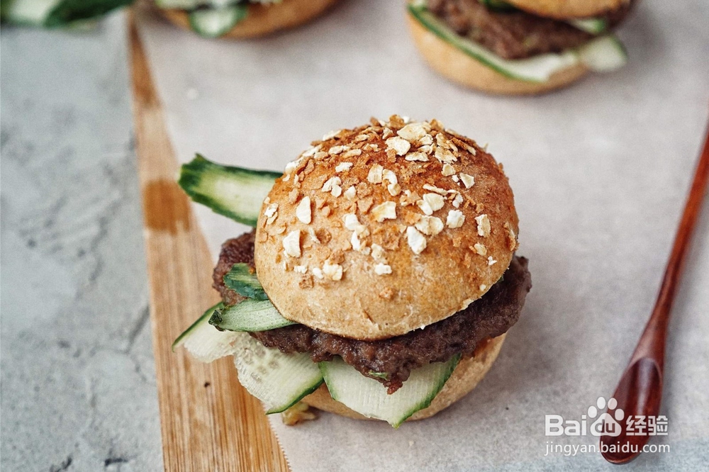 带你做牛肉汉堡