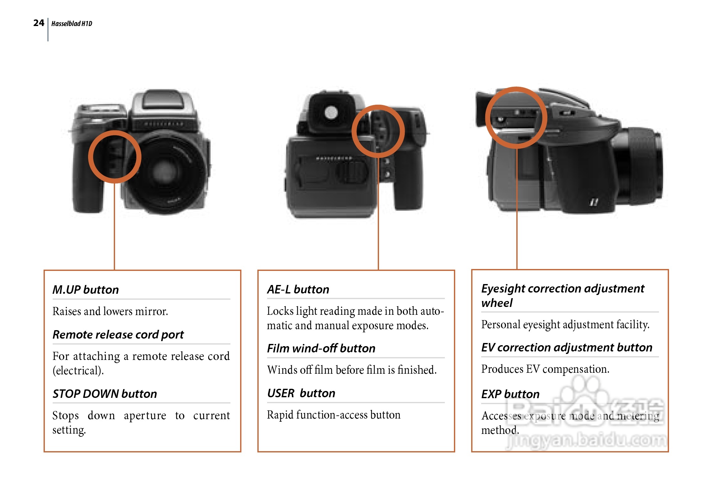 哈苏 H1D数码相机说明书:[3]