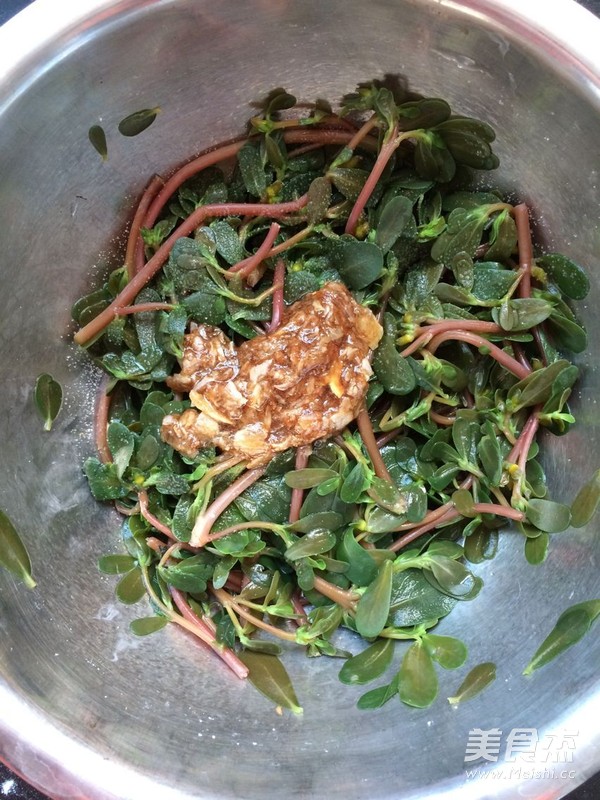 凉拌野菜的做法