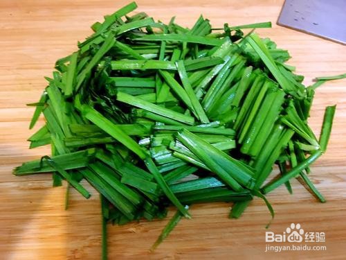 韭菜鲜炒蛤蜊肉