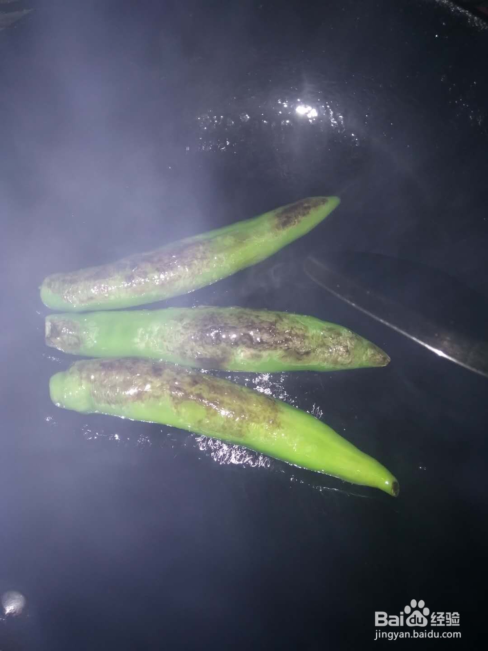 虎皮辣椒的简单制作过程