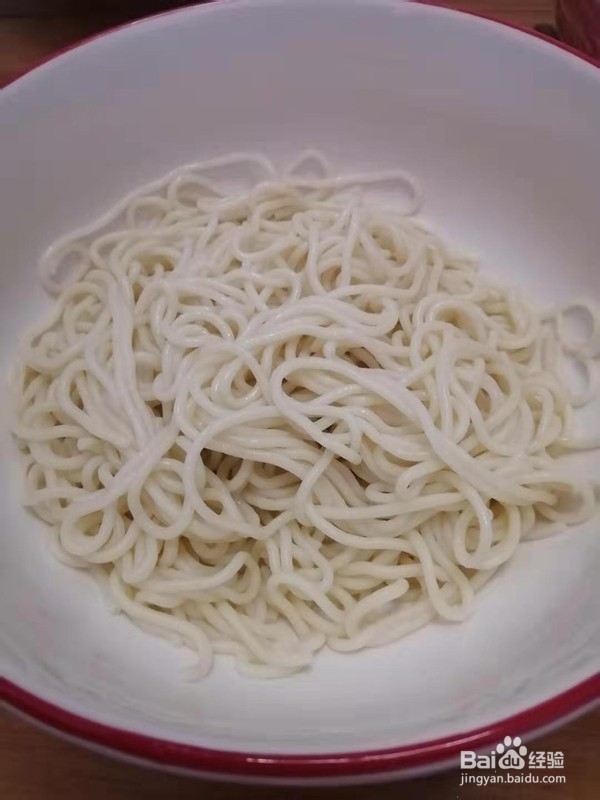 葱油面的制作方法