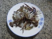 好吃的天菜芯螃蟹羹