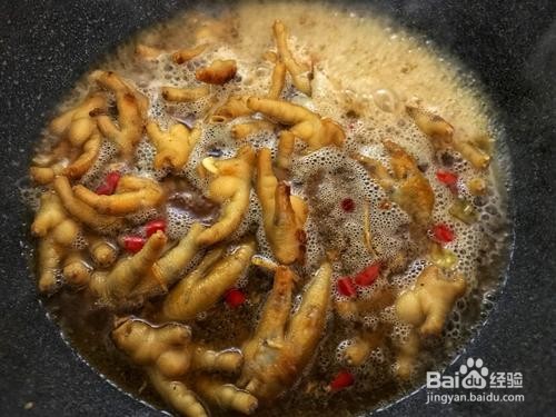 红烧啤酒鸡爪