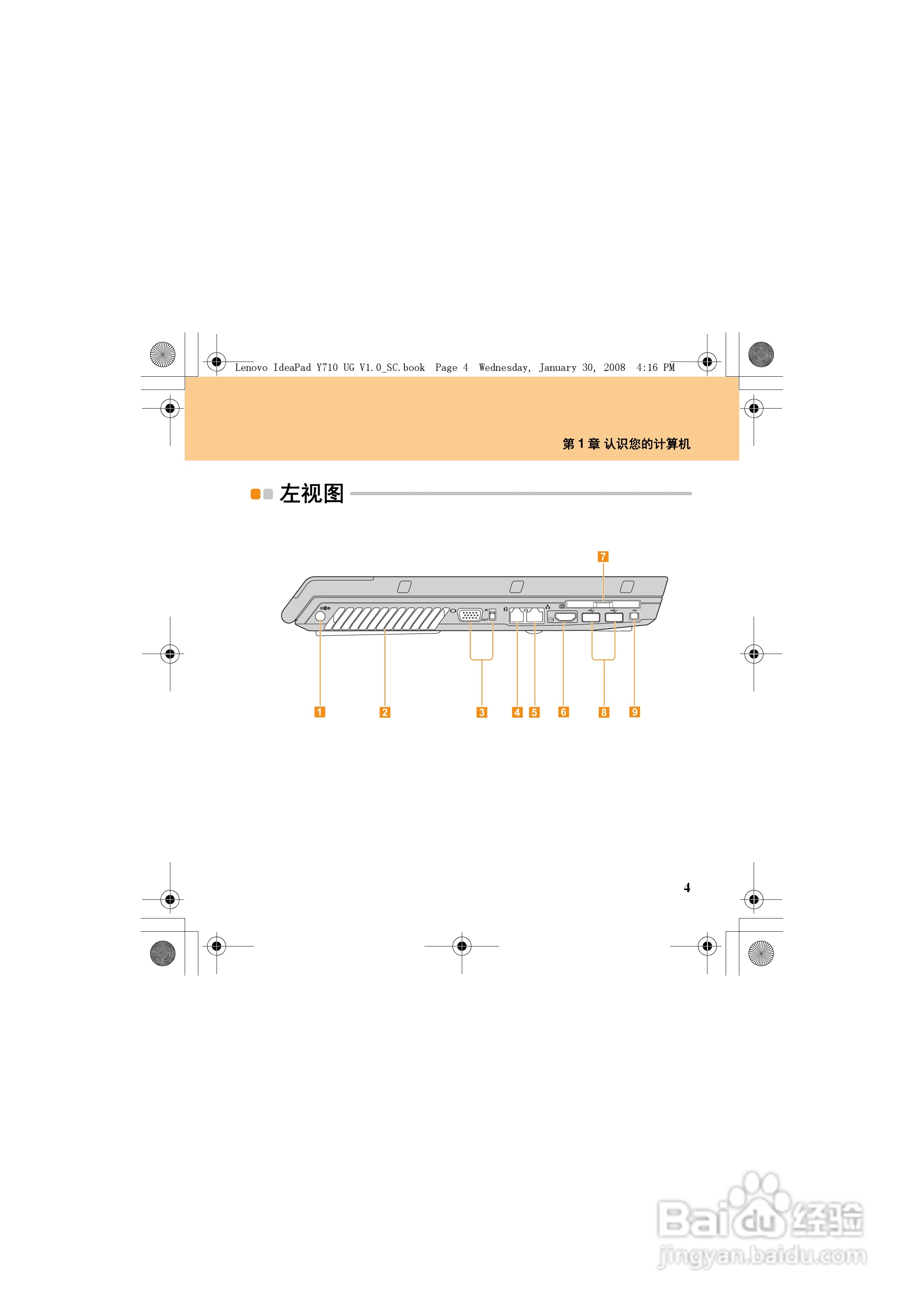 联想IdeaPad Y710笔记本电脑使用说明书:[3]
