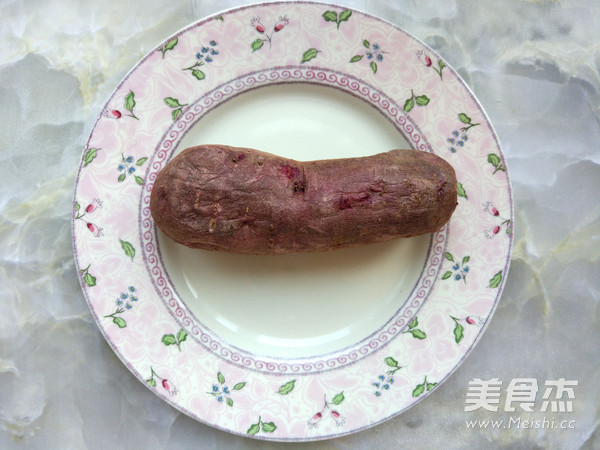 早餐微波紫薯
