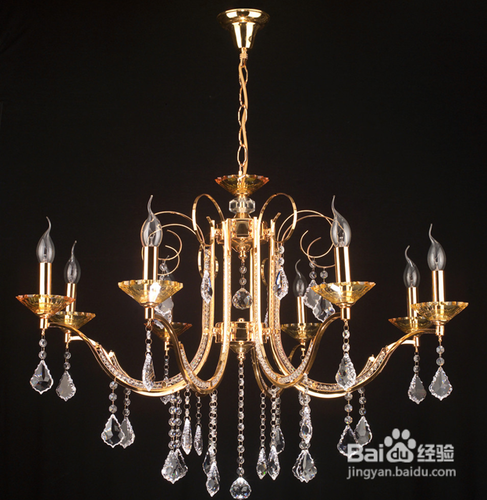 卧室水晶灯选购安装技巧