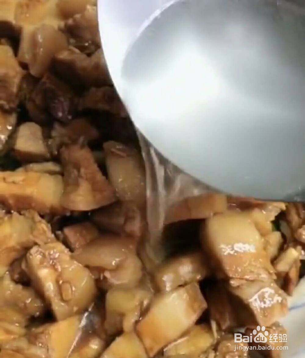 五花肉焖咸菜条做法